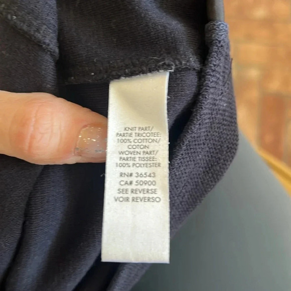 Calvin Klein navy blue and black half zip pullover size small. - Picture 8 of 8